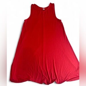 Old Navy Casual Sleeveless Red Dress